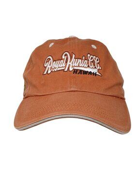 Royal Kunia C.C. Hawaii Orange Baseball Cap Bee Embroidered Ahead Classic #D15
